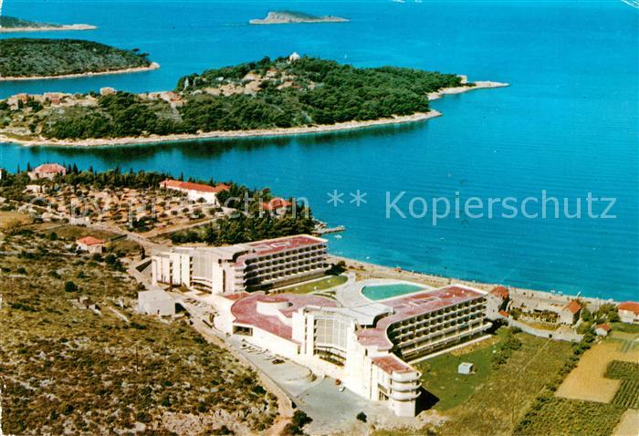 Cavtat Croatia Hotel Albatros Fliegeraufnahme