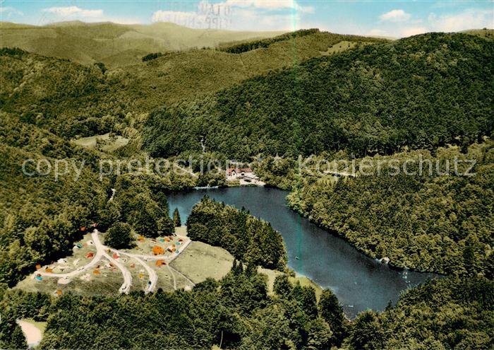 Bad Lauterberg Campingplatz Wiesenbeker Teich Fliegeraufnahme