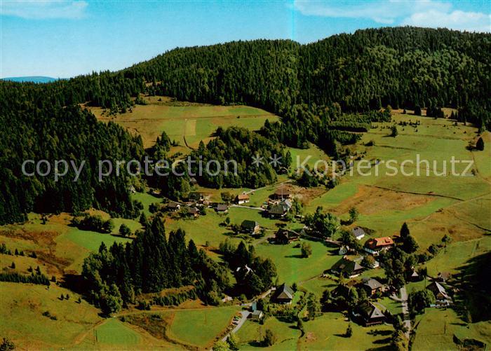 Todtmoos Schwarzwald BW OT Ruette Fliegeraufnahme