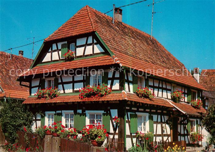 Seebach Bas-Rhin Maison a double colombage