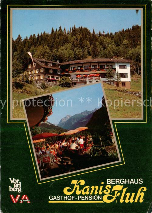 Schnepfau Vorarlberg Berghaus Kanisfluh Gasthof Pension Terrasse