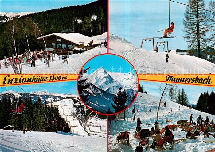 Thumersbach  Enzianhuette Skilifte Sonnenterrasse
