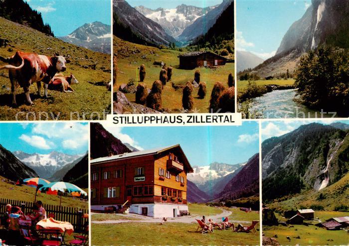 Stilluphaus 1200m Stilluptal Mayrhofen Zillertal AT Landschaftsbilder Sonnenterr