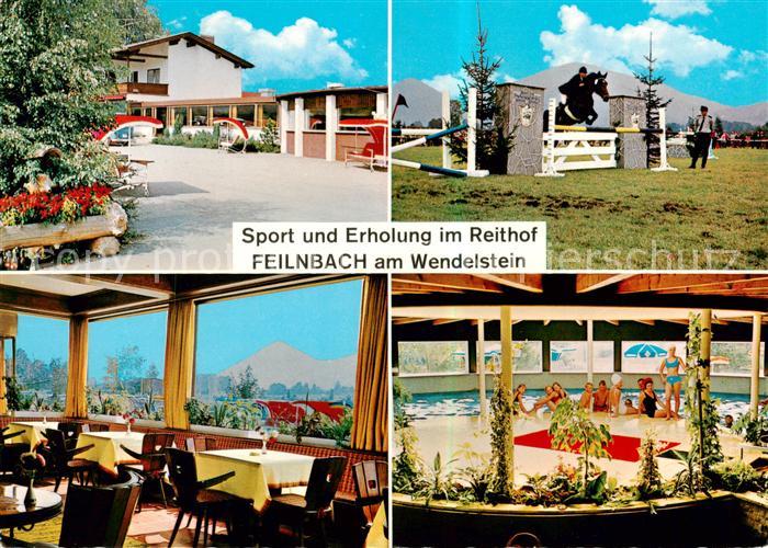 Bad Feilnbach Reithof am Wendelstein Sport und Erholung