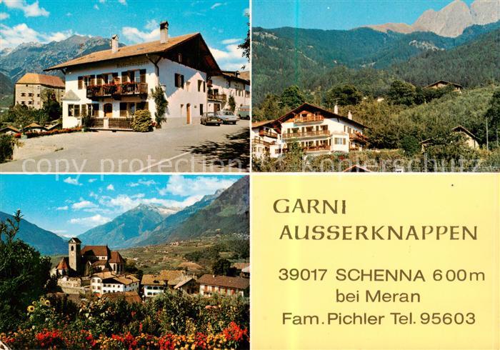Schenna Meran Trentino IT Garni Ausserknappen Panorama