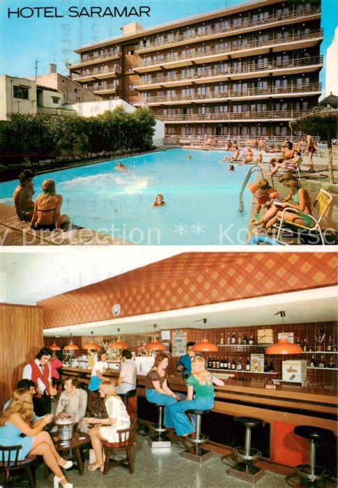 El Arenal Mallorca ES Hotel Saramar Pool Bar