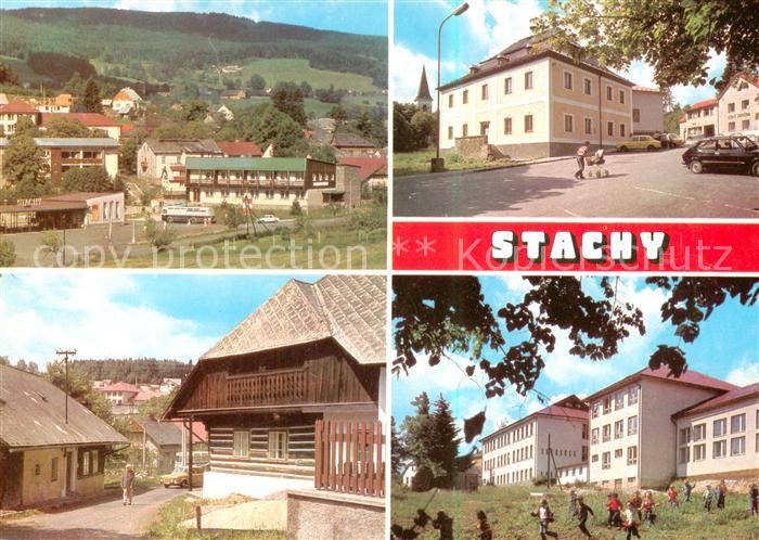 Stachy Susice Okres Pachatice CZ okres Prachatice Horske mestecko a stredisko le