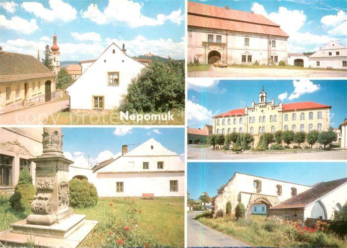 Nepomuk Pomuk CZ Starobyle mesto lezici jihovychodne od Plzne