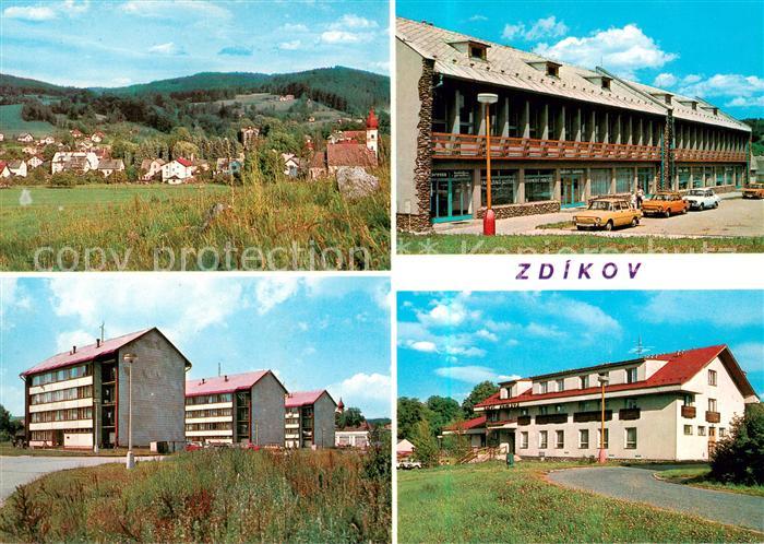 Zdikov CZ Horska obec ve Vimperske hornatine Sumavy