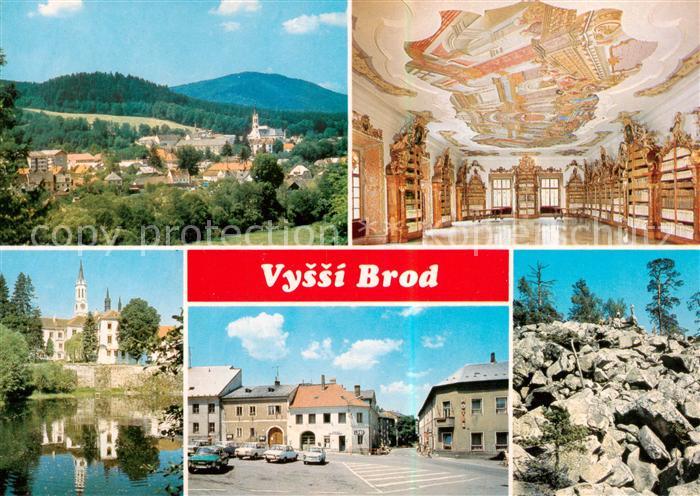Vyssi Brod CZ Klasterni knihovna Klaster Vyssi Brod Namesti Prirodni rezervace C