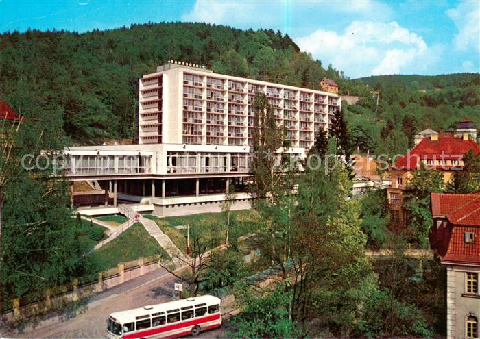 Karlovy Vary Karlsbad Lazenske sanatorium Sanssouci