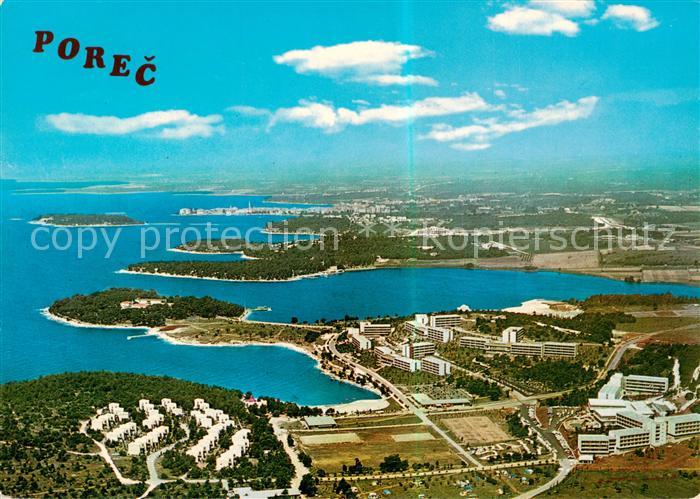 Porec Croatia Fliegeraufnahme