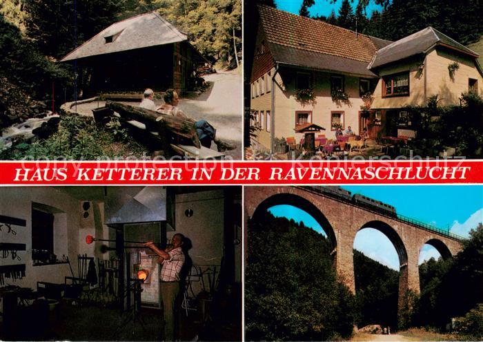 Hinterzarten Breisgau-Hochschwarzwald BW Haus Ketterer in der Ravennaschlucht Ga