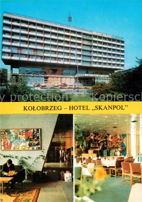 Kolobrzeg Kolberg Ostseebad PL Hotel Skanpol Gastraeume