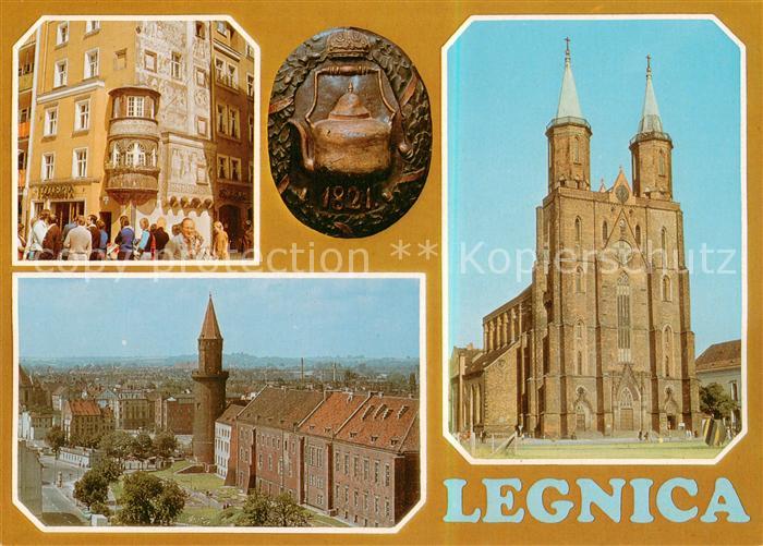 Legnica Liegnitz Dom Eksponat w Muzeum Miedzi Zamek Kosciol NMP
