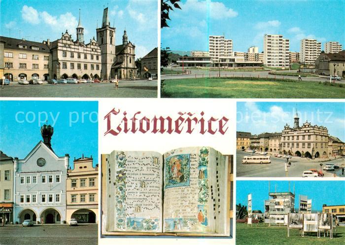Litomerice Leitmeritz Nordboehmen Mirove namesti Sidliste Kocanda Mrazovsky dum