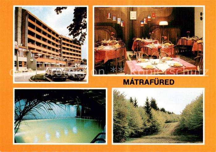 Matrafuered HU Hotel Avar Gaststube Hallenbad Panorama