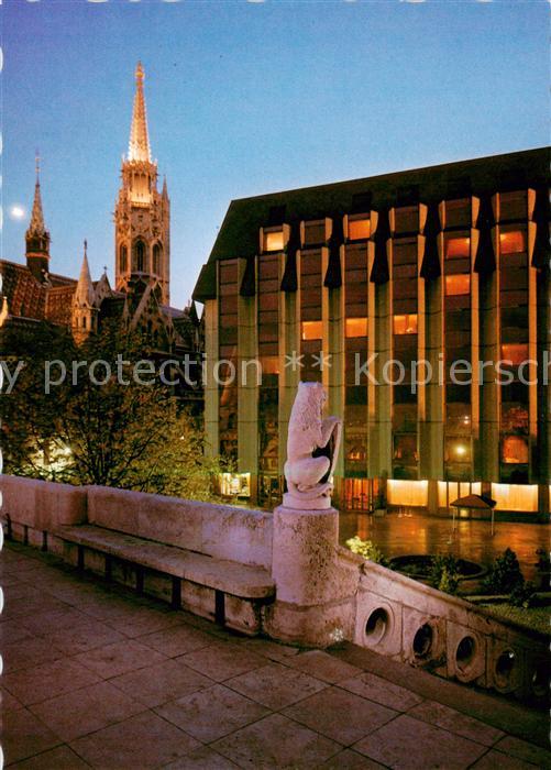 Budapest HU Hilton Hotel und Matthiaskirche