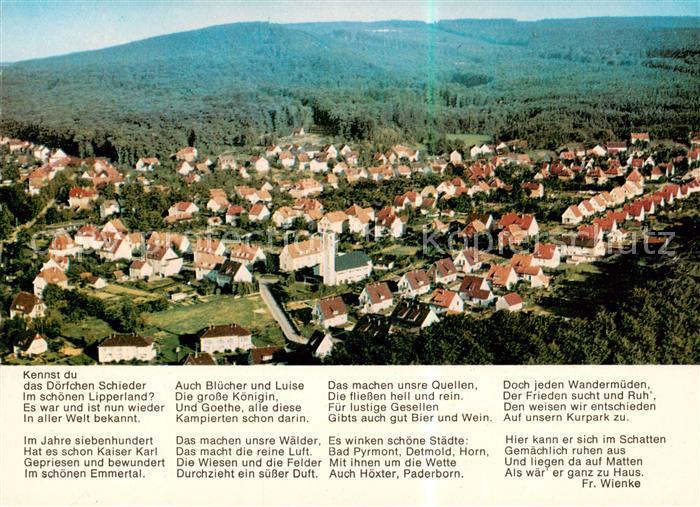 Schieder-Schwalenberg Fliegeraufnahme