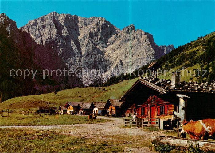 Eng Alm 1272m Tirol mit Karwendel