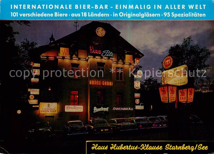 Starnberg Starnbergersee Haus Hubertus Klause Hotel Garni Internationale Bierbar