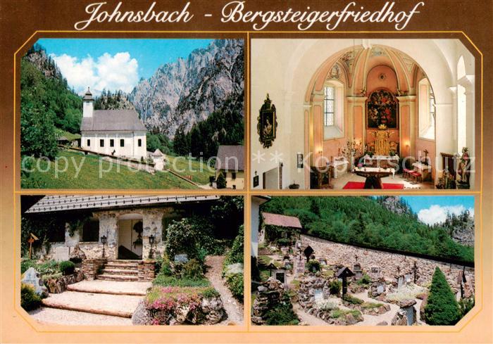 Johnsbach Steiermark AT Bergsteigerfriedhof Gedenkstaette fuer 500 Bergtote der