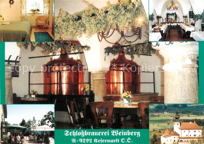 Kefermarkt Schlossbrauerei Weinberg Gasthaus Biergarten