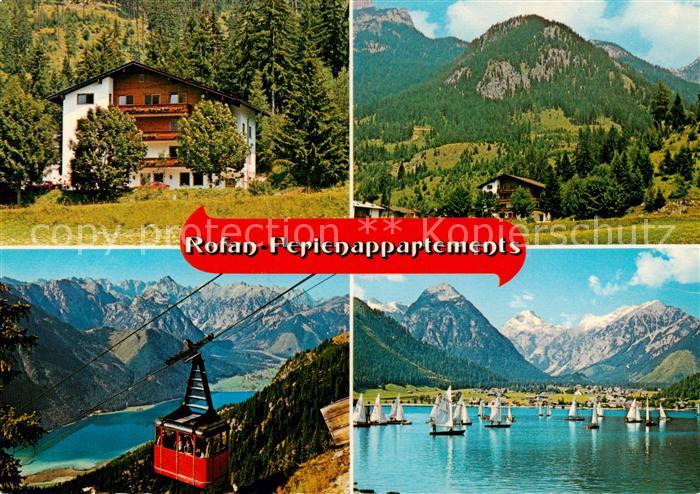 Maurach Achensee TiroL AT Rofan Ferienappartements Panorama Seilbahn Segelregatt