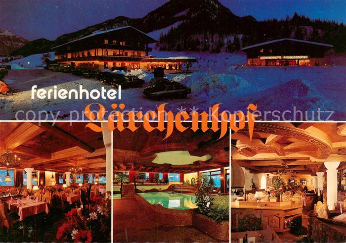 Erpfendorf Tirol AT Ferienhotel Laerchenhof Gastraeume Hallenbad