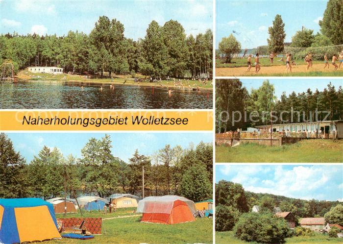 Angermuende Strandbad Sport und Spielplatz Konsum Gaststaette Strandbad am Wolle
