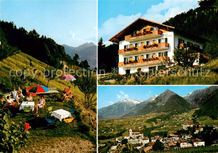 Schenna Meran Trentino IT Pension Alpenrose Panorama