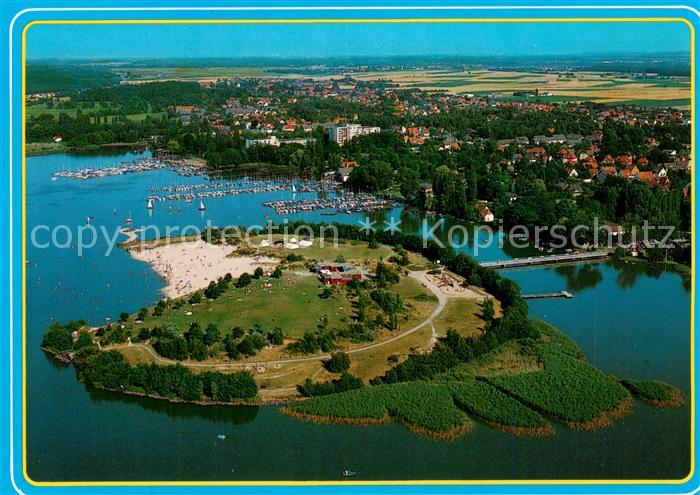 Steinhude Wunstorf Badeinsel Fliegeraufnahme
