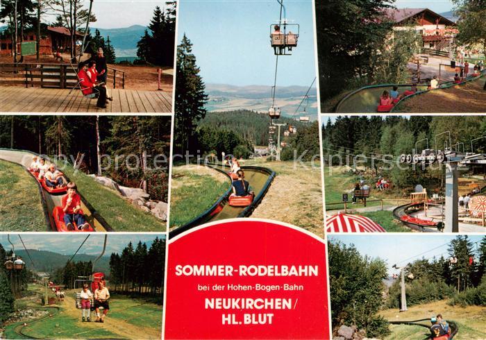 Neukirchen Heilig Blut Sommer Rodelbahn Teilansichten