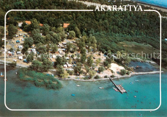 Akarattya Balatonkenese Plattensee HU Fliegeraufnahme