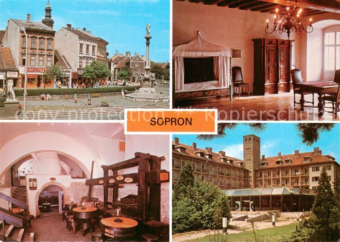 Sopron Oedenburg HU Hotel Teilansichten