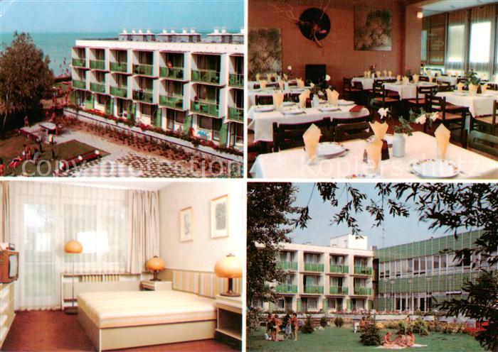 Siofok HU Erholungsheim des Ungarischen Rundfunks und Fernsehens Gastraum Zimmer