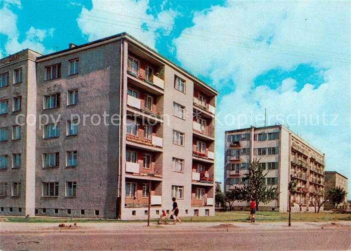 Wrzesnia Wreschen Danzig Gdansk PL Fragment osiedla przy Al Wojska Polskiego