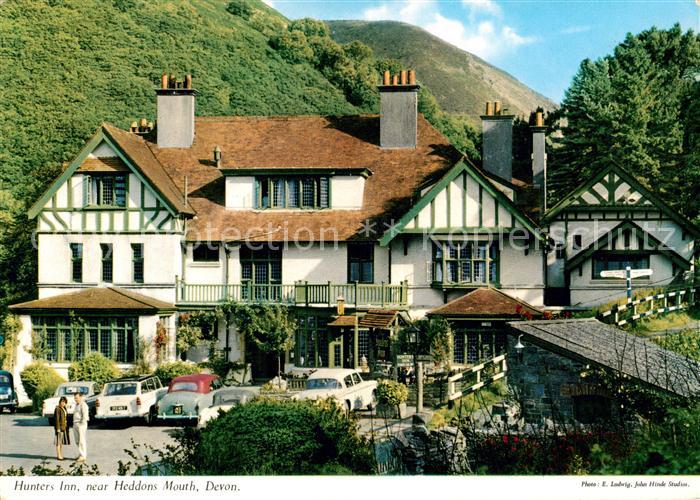 Devon  Exeter UK Hunters Inn near Heddons Mouth