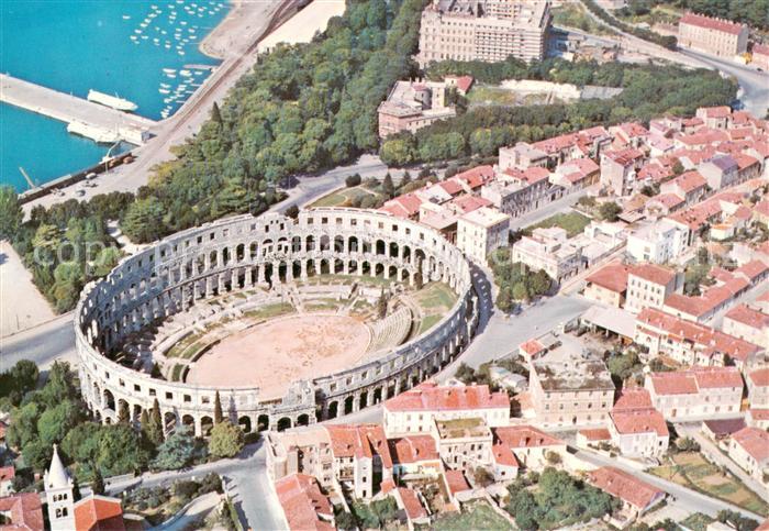 Opatija Abbazia Fliegeraufnahme