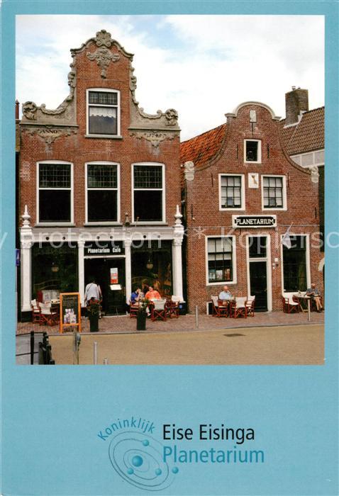 Franeker NL Gevel van het Eise Eisinga Planetarium