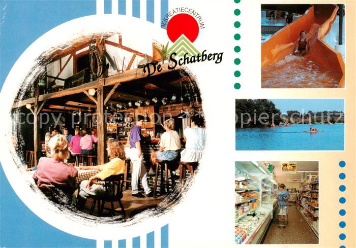 Sevenum NL Recreatiecentrum De Schatberg Restaurant Wasserrutsche Freibad Kaufla
