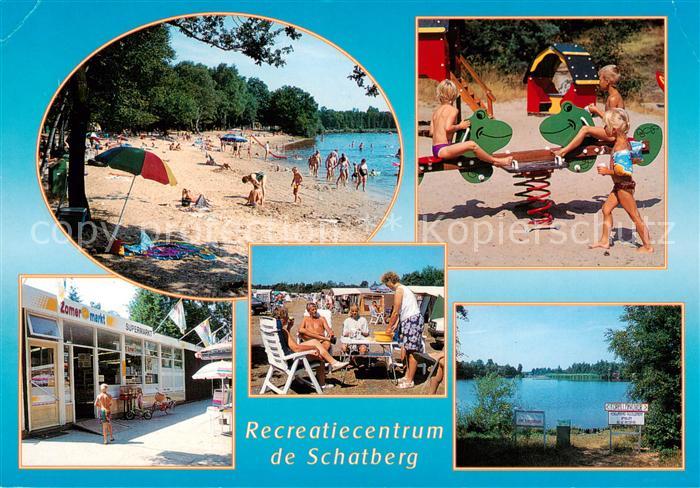 Sevenum NL Recreatiecentrum de Schatberg Strand Kinderspielplatz Terrasse Freiba