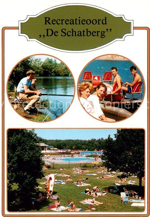 Sevenum NL Recreatieoord De Schatberg Angler Tretboot Liegewiese Freibad