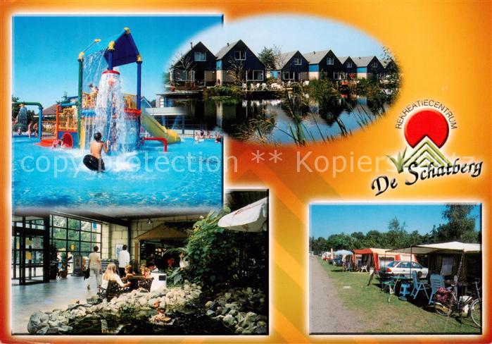 Sevenum NL Recreatiecentrum De Schatberg Freibad Restaurant Zeltplatz