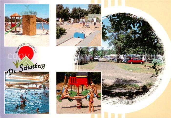 Sevenum NL Recreatiecentrum De Schatberg Freibad Hallenbad Strand Zeltplatz Mini