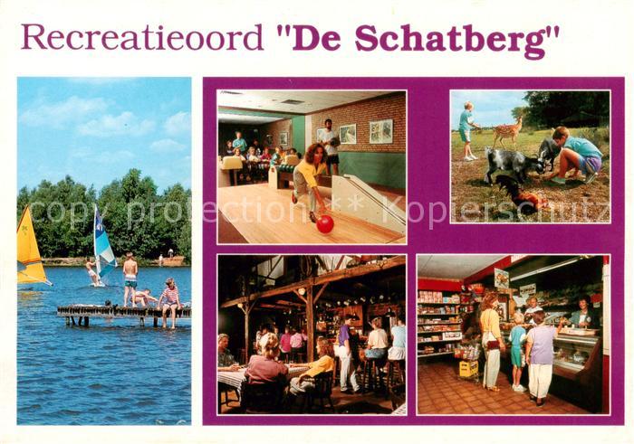 Sevenum NL Recreatiecentrum De Schatberg Freibad Strand Kegelbahn Verkaufsraum