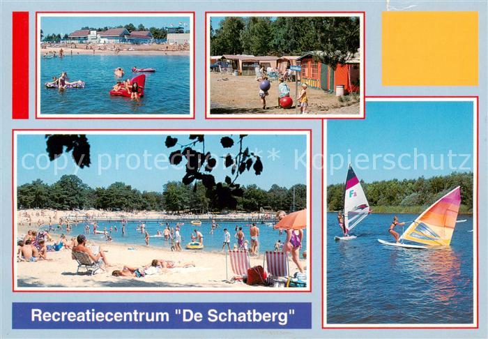 Sevenum NL Recreatiecentrum De Schatberg Freibad Strand Zeltplatz Surfen