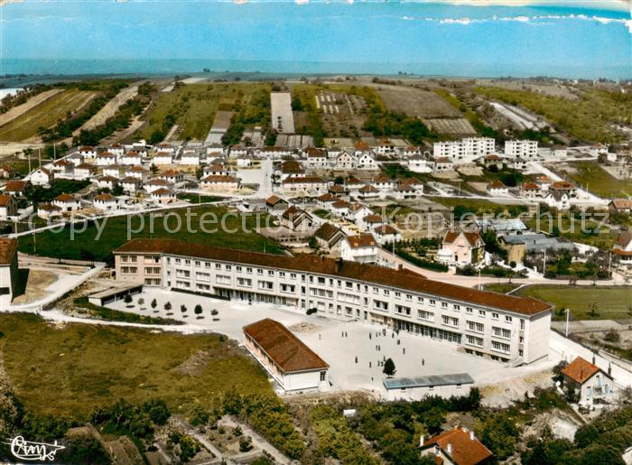 St-Florentin  89 Yonne Le Groupe Scolaire Vue aerienne