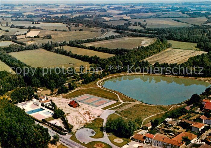 Fleurance 32 Gers Centre de plein-air et de loisirs vue aérienne