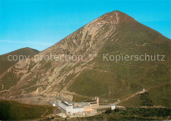 La Salette-Fallavaux Vue Generale du Sanctuaire Mont Gargas vue aérienne